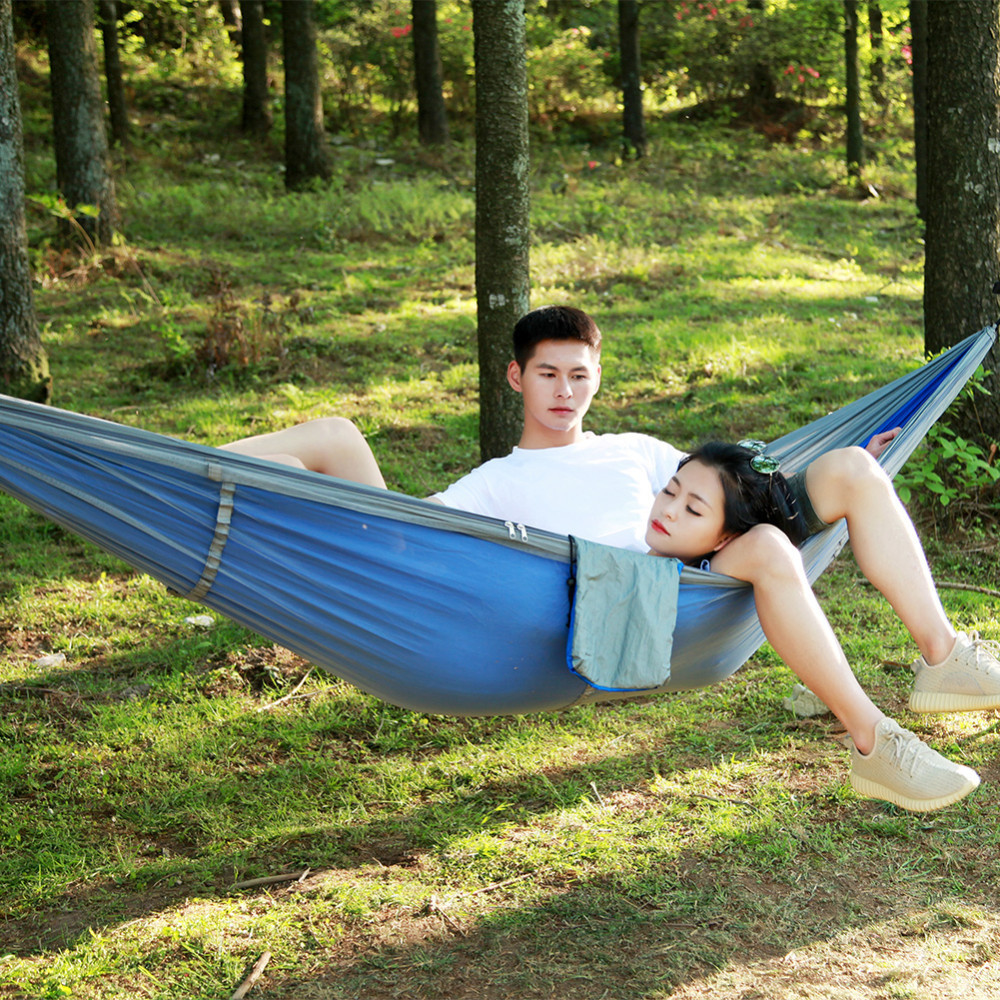 Portable Outdoor Hammock with Mosquito Net for Camping | Hike Place